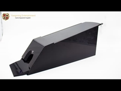 บัตรพลาสติกสีดำล้วน 6~8 คู่ อะคริลิกแบล็คแจ็ค เท็กซัส โป๊กเกอร์ ดีลเลอร์ ชัฟเลอร์