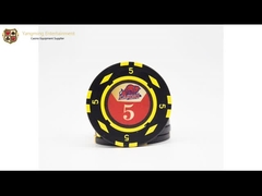 ใหม่ที่กำหนดเอง 600 ชิ้นคลับชิป Texas Poker Table Game Chips ตั้งกล่องโลหะผสมอลูมิเนียม