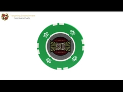 ชิปโป๊กเกอร์ 760 สติกเกอร์ชุดชิปเกมโต๊ะโป๊กเกอร์เท็กซัส 12 กรัม