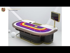 ผู้ผลิตตารางผ้าปูโต๊ะเกมบาคาร่าที่กำหนดเองหรูหรา