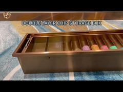 CT23ถาดใส่ชิปโลหะแบบปรับแต่งได้ – ถาดเก็บชิปคาสิโนคุณภาพสูง