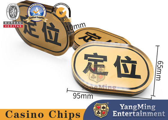 ซื้อ การ์ดวางตําแหน่งแบบทองคํา Oval International Bull Poker เกมโต๊ะ การผลิตออนไลน์