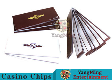 ซื้อ ระบบการพนันบาคาร่าสมาร์ทกระดาษบันทึกพิเศษแสดงผลลัพธ์ การผลิตออนไลน์