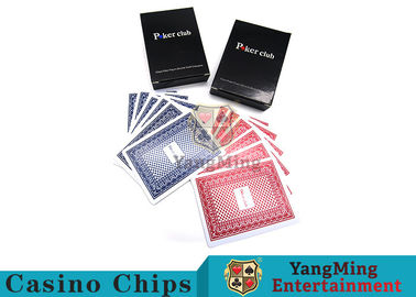 ซื้อ บัตรเล่นคาสิโน 143g / ไพ่กันน้ำพร้อมแกนกระดาษสีดำ การผลิตออนไลน์