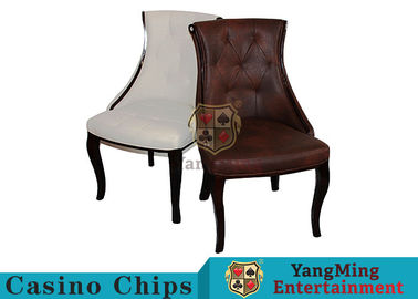 ซื้อ Baccarat Texas Poker Table Chair ความบันเทิง เก้าอี้รับประทานอาหารเพื่อการพักผ่อนที่ปรับแต่งได้ การผลิตออนไลน์