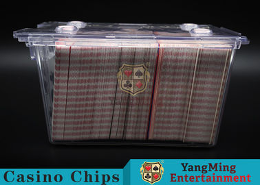 ซื้อ Anti-Theft Transparent 8 Decks Poker Disc Holder Holder สำหรับบัตรบันเทิง การผลิตออนไลน์
