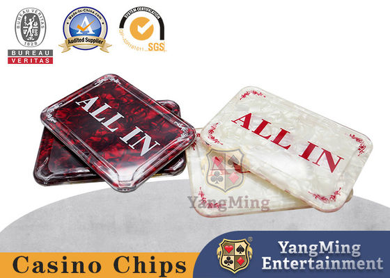 ซื้อ แบรนด์ใหม่แอกรีลสแควร์ ALL IN การ์ดตําแหน่ง เท็กซัส Hold'em โต๊ะเกมการพนันการวางเดิมพันเต็ม การผลิตออนไลน์