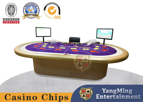 ซื้อ RFID Baccarat Poker Chip Table Poker Table Cloth Game สามารถออกแบบและปรับแต่งได้ การผลิตออนไลน์
