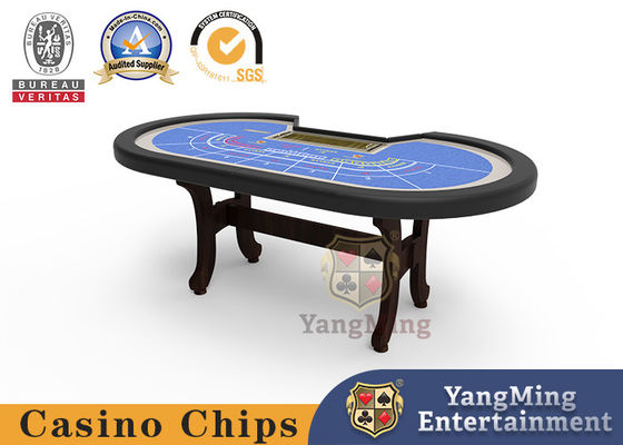 ซื้อ 8 คน บาคาร่า H-Leg การพนัน โต๊ะโป๊กเกอร์ โต๊ะผ้าเกมส์สีสามารถปรับแต่งได้ การผลิตออนไลน์