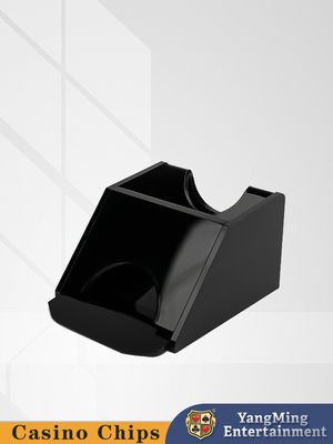 ซื้อ All Black Acrylic โต๊ะคาสิโน แบล็คแจ็ค นิวนิว โต๊ะโป๊กเกอร์ 1 เด็ค โต๊ะไพ่สูงสุด การผลิตออนไลน์