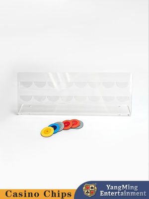 ซื้อ 16pcs Clay Poker Chip Display Rack การพนัน รูเล็ต เกมโต๊ะ การผลิตออนไลน์