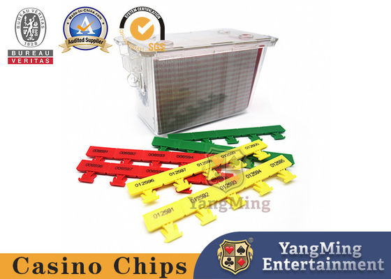 ซื้อ Texas Hold'em ไพ่โป๊กเกอร์อุปกรณ์เกมคาสิโนบาคาร่ากล่องรักษาความปลอดภัยที่กำหนดเองทิ้งผู้ถือล็อคซีล การผลิตออนไลน์