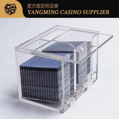 ซื้อ ใหม่ปรับปรุงอะคริลิค 2 ห้อง 8 ชั้น กล่องขยะบัตร บาคาร่า การพนัน เกมโต๊ะ การผลิตออนไลน์