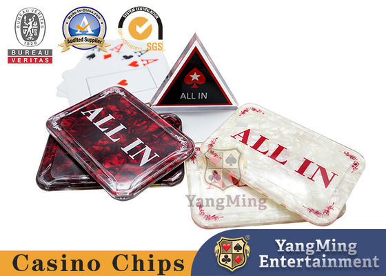 ซื้อ ขายร้อน 1PCS แบคคาร่าอะคริลิก ALL IN Button ไพ่โป๊กเกอร์ การ์ดยาม คาสิโน คาสิโน โต๊ะ แทงบอล แบรนด์ การผลิตออนไลน์