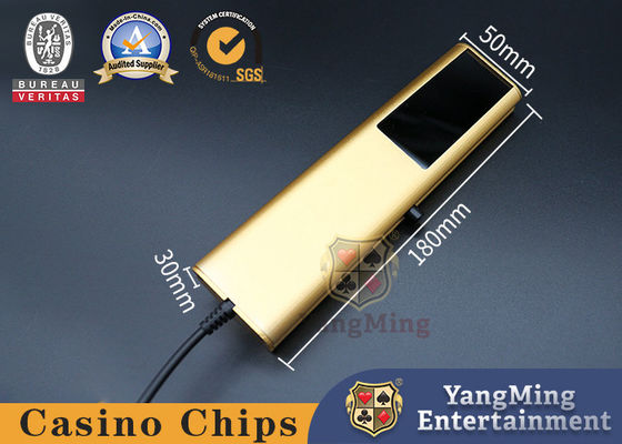 ซื้อ โรงงานรับรอง Custom Gold Gambling UV Chips Checker RFID Poker Chips สีม่วง แสงความปลอดภัย Core Detector การผลิตออนไลน์