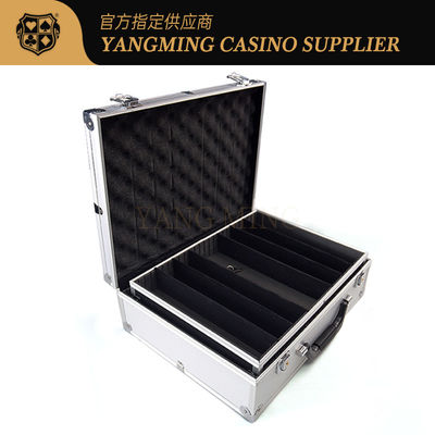 ซื้อ 300-760 ชิ้นชิปโป๊กเกอร์ C Arrier อลูมิเนียมล็อครักษาความปลอดภัยคาสิโนชิปกล่อง การผลิตออนไลน์