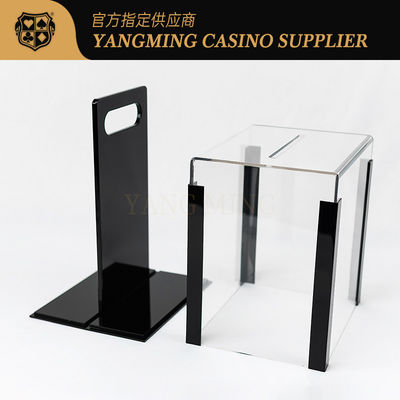 ซื้อ ปรับปรุงโปร่งใสอะคริลิค 1000 ชิป โป๊กเกอร์ ชิป เคสสําหรับ Baccarat คาสิโนเกมส์ จิป จัดการ การผลิตออนไลน์