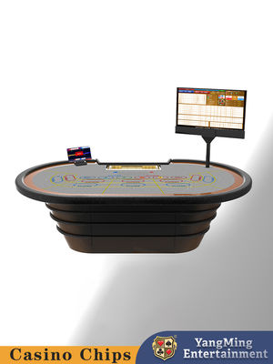 ซื้อ โต๊ะโป๊กเกอร์เซ็นเซอร์ชิป RFID อัจฉริยะที่ปรับแต่งจากโรงงาน โต๊ะบาคาร่าคาสิโน โต๊ะโป๊กเกอร์เกมทั่วไป การผลิตออนไลน์