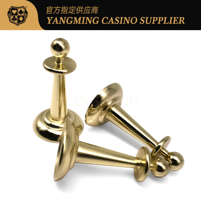 ซื้อ Roulette Game Wager Chips – Gold-Plated Iron Markers for Casino Tables การผลิตออนไลน์