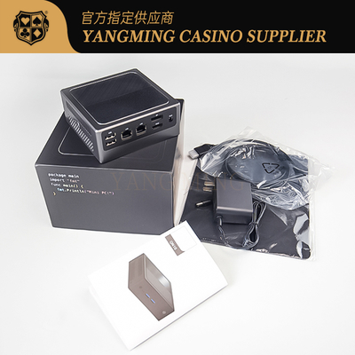 ซื้อ ระบบซอฟต์แวร์โฮสต์คอมพิวเตอร์ Baccarat Niu Niu รุ่นใหม่ที่ได้รับการอัปเกรด โต๊ะโป๊กเกอร์คาสิโน โฮสต์ขนาดเล็กสีดำ การผลิตออนไลน์