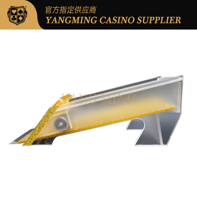 ซื้อ Deluxe Gold 8 Decks Poker Dealer Baccarat Dragon Tiger Table Game For Casino Game การผลิตออนไลน์