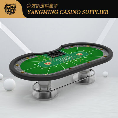 ซื้อ แผ่นโลหะวงรี Texas Fireproof Board Game โต๊ะโป๊กเกอร์ BV Certification การผลิตออนไลน์