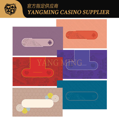 ซื้อ Premium 9-Player Texas Hold'em Table Cover - Bespoke Waterproof Cloth For Casino Game การผลิตออนไลน์