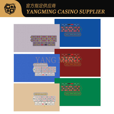 ซื้อ Custom Design Casino Roulette Layout On Waterproof Table Cover For Casino Game การผลิตออนไลน์