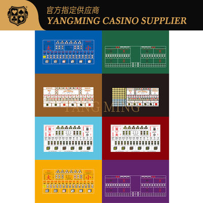 ซื้อ Customizable Durable 100% Polyester Fabric For Sic Bo Casino Tables For Casino Game การผลิตออนไลน์