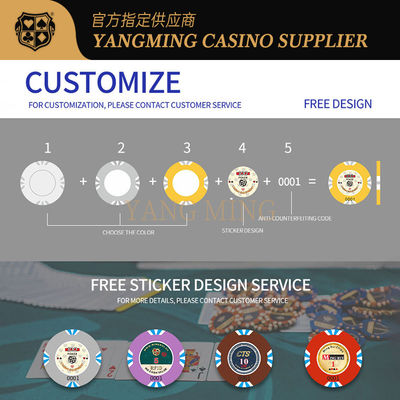 ซื้อ Professional Nylon Casino Chips – Custom Colors & Denominations For Casino Game การผลิตออนไลน์