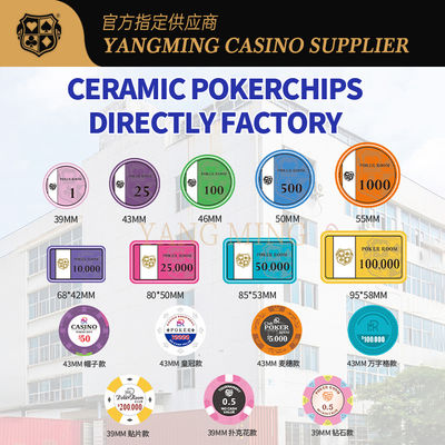 ซื้อ Custom Ceramic Casino Chips – Professional Poker & Gaming Chips For Casino Game การผลิตออนไลน์