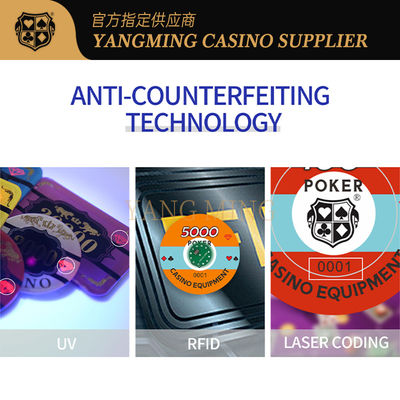 ซื้อ High-End Acrylic Poker Chips – Fully Customizable Casino Supplies For Casino Game การผลิตออนไลน์