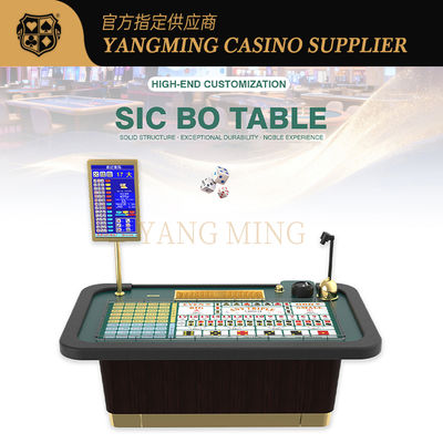 ซื้อ Customizable Sic Bo Table – Premium Casino-Grade Dice Game Table For Sale การผลิตออนไลน์
