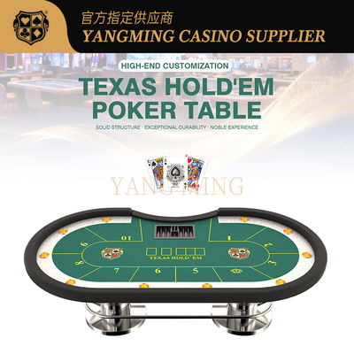 ซื้อ Customizable Texas Hold'em Poker Table – Premium Casino-Grade Gaming Table การผลิตออนไลน์