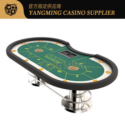 ซื้อ Luxury Custom Texas Hold'em Poker Table – Professional Casino-Grade Gaming Table For Sale การผลิตออนไลน์