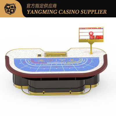 ซื้อ Modern 10-Player Solid Wood Baccarat Poker Table Gambling Table Supplier การผลิตออนไลน์
