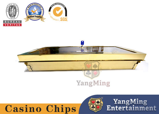 ซื้อ Gambling Poker Chips Box ต่อต้าน - ของปลอมชิป Double Lock Chip Carrier การผลิตออนไลน์