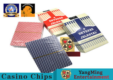 ซื้อ Texas Hold 'Em Poker Gaming Games การเล่นไพ่คาสิโนหนา 3.3 มม การผลิตออนไลน์