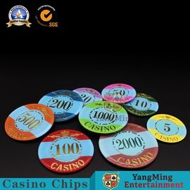 ซื้อ Crown Pattern Bronzing คาสิโนชิปโป๊กเกอร์สไตล์คาสิโน Super-Touch ความต้านทานการสึกหรอพื้นผิว การผลิตออนไลน์