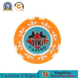 ซื้อ Smooth RFID Poker Chips 14g คาสิโนเกรดพื้นผิวทรายทรงกลม การผลิตออนไลน์