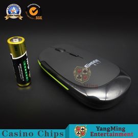 ซื้อ 2.4 GHz Baccarat Gambling Systems Black CPI Resolution Driver Optical คาสิโนคอมพิวเตอร์พีซีเมาส์ไร้สาย การผลิตออนไลน์