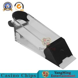 ซื้อ รองเท้าไพ่คาสิโนโปร่งแสง / Professional Deluxe Texas Hold'em 8 สำรับไพ่ไพ่บาคาร่าไพ่ตัวแทนจำหน่ายไพ่โป๊กเกอร์ การผลิตออนไลน์