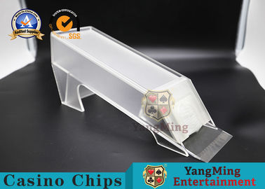 ซื้อ Plexiglass Brush Dealer Shoe Casino Shuffle สำหรับเล่นการพนัน Texas Hold'em Poker การผลิตออนไลน์