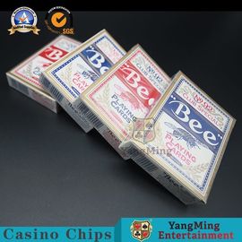 ซื้อ Black Core Paper เล่นไพ่คาสิโนพร้อมโลโก้ที่กำหนดเอง 144 Decks Poker Club การ์ดเฉพาะ การผลิตออนไลน์