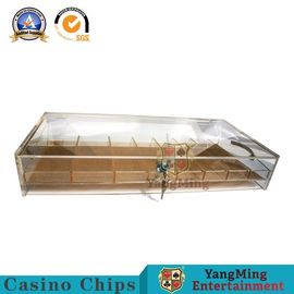 ซื้อ เอสจีเอคาสิโนชิปถาดคลับโครงสร้างลวดทองด้านล่าง 8 แถวชิป RFID UV จับผู้ให้บริการ การผลิตออนไลน์