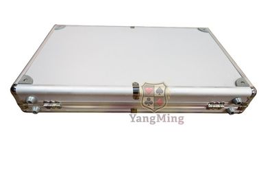 ซื้อ หรูหรา 600 ชิ้นอลูมิเนียม 14 กรัมดินชิปกล่องคาสิโนบาคาร่าแบบพกพาฟองน้ำเงินรูเล็ตล้อแบล็คแจ็ชิปกรณี การผลิตออนไลน์