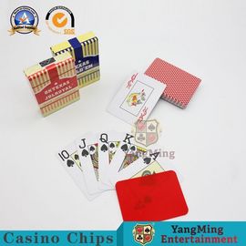 ซื้อ คาสิโนมาตรฐานสากลเล่นไพ่กันน้ำ 57x87 / 63x88mm การผลิตออนไลน์