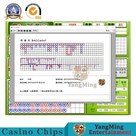 ซื้อ ชิปคาสิโน RFID ภาษาอังกฤษคาสิโนมาเก๊าทุ่มเทโต๊ะระบบการพนันบาคาร่าหน้าจอ LCD 24 HD จอแสดงผลพร้อมโฮสต์ การผลิตออนไลน์