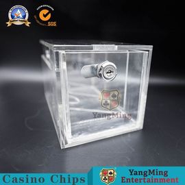 ซื้อ 200 * 115 * 115 มิลลิเมตร Poker Disc ผู้ถือเต็มล้างเล่นไพ่ C Arrier ด้วยโลหะล็อค การผลิตออนไลน์
