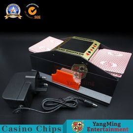 ซื้อ Standard Poker Card Shuffler / เครื่องสับอัตโนมัติคาสิโน Robot 2 Deck สำหรับเกมไพ่ การผลิตออนไลน์